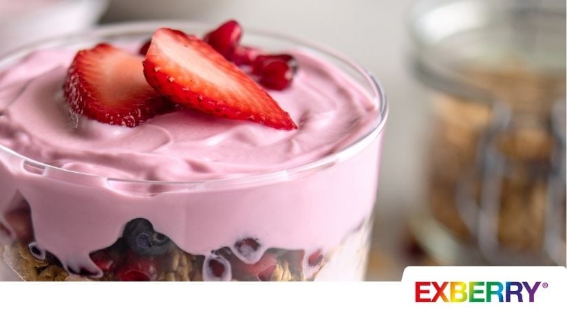 Replace Carmine in Dairy with EXBERRY®